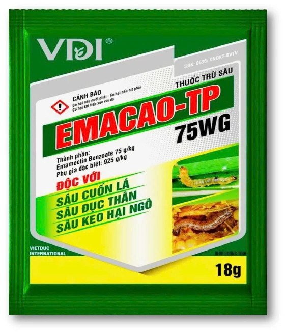 Thuốc trừ sâu sinh học Emacao-TP 75WG