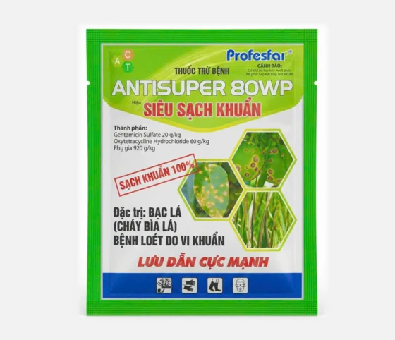 Thuốc đặc trị bệnh bạc lá vi khuẩn trên lúa