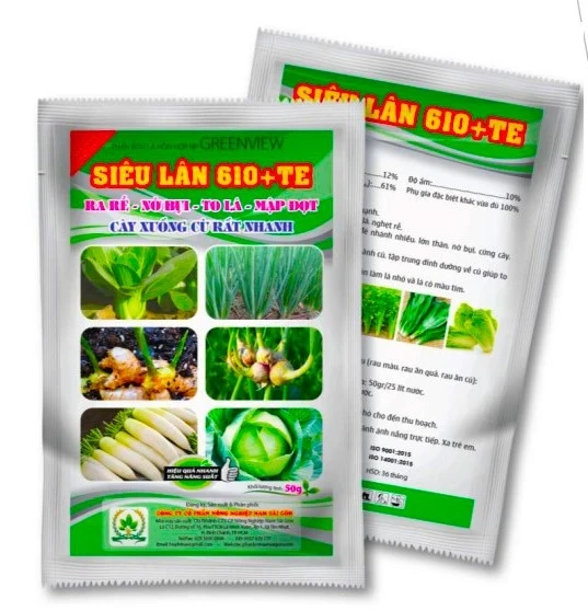 Lân 61% hay còn gọi Siêu Lân 61 tác dụng gì?

Là loại phân bón cao cấp vừa chưa đạm (12%) vừa chưa lân (61% là loại phân gần như có hàm lượng lân cao nhất), tổng lượng dinh dưỡng là 73%. MAP 12-61 (Siêu lân tan trong nước) vừa có thể tưới gốc vừa có thể phun lên là hoặc dùng làm nguyên liệu để phối trộn các loại phân bón lá cao cấp.